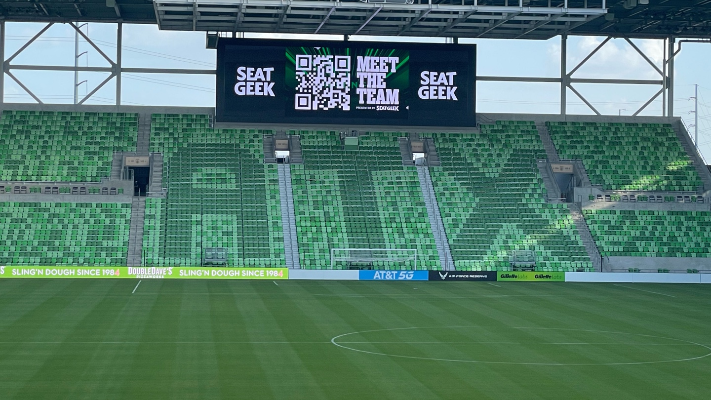 The Supporters Section of Q2 Stadium.