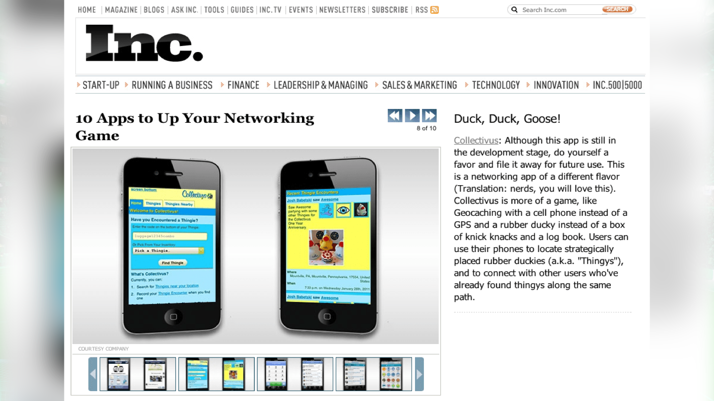 Screenshots of a mobile app. Newspaper image..